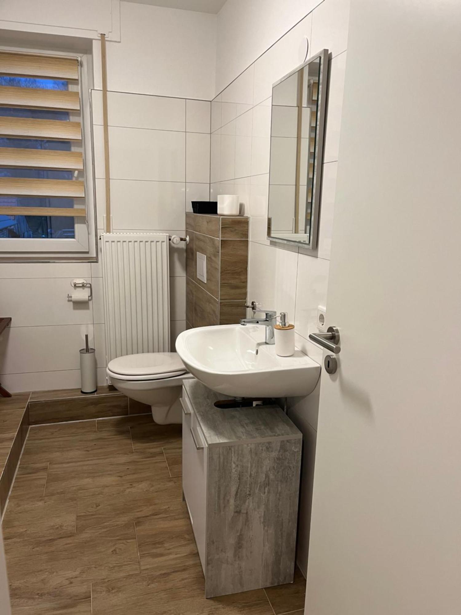 Wunderschoene Ferienwohnung Mit Balkon Auf Dem Bauernhof جريفن المظهر الخارجي الصورة